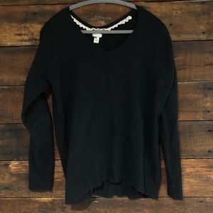 Black BP Pullover Sweater.